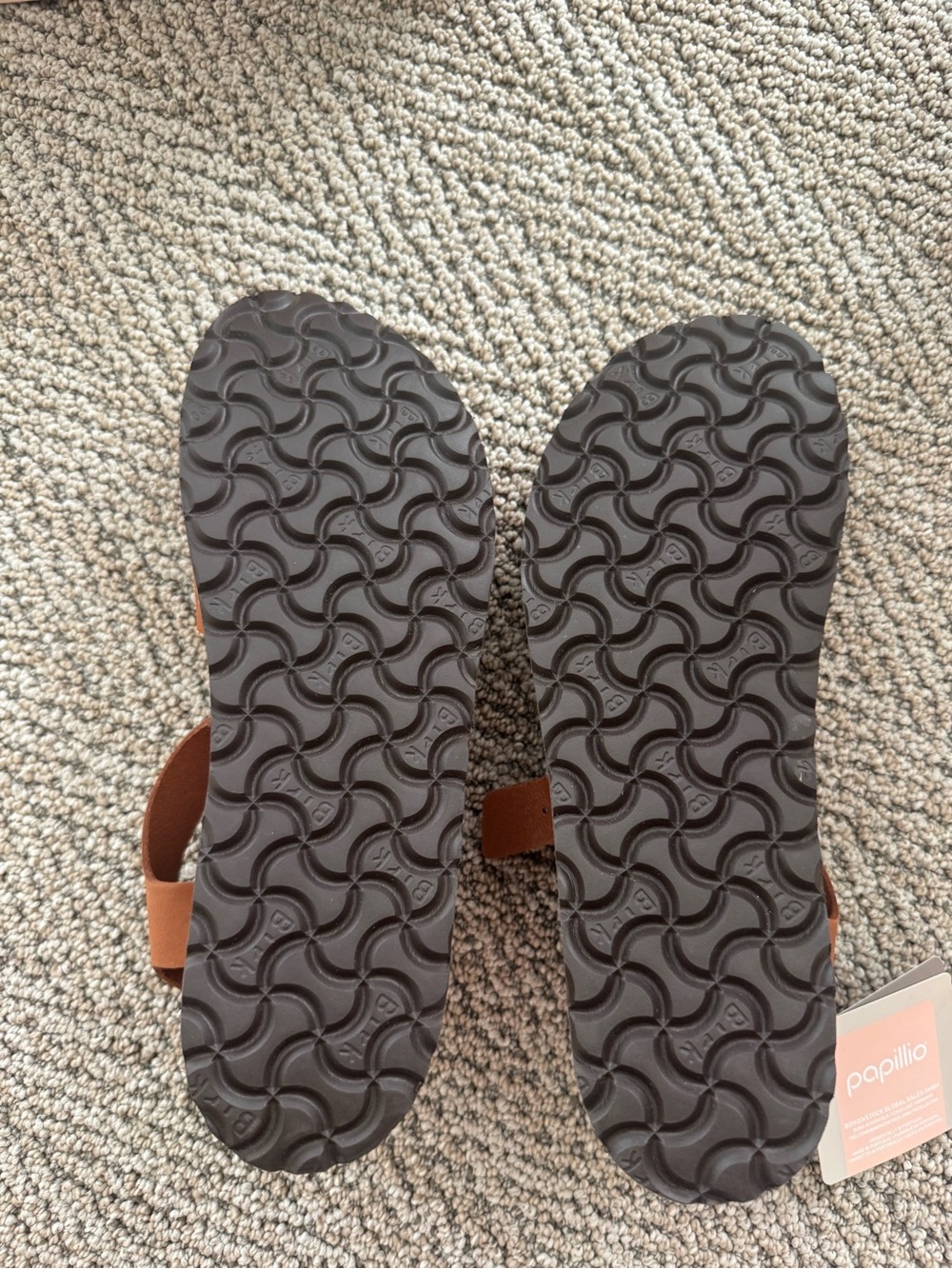 Birkenstock Women's Brown Leather Ankle-Strap Sandals - Picture 4 of 4